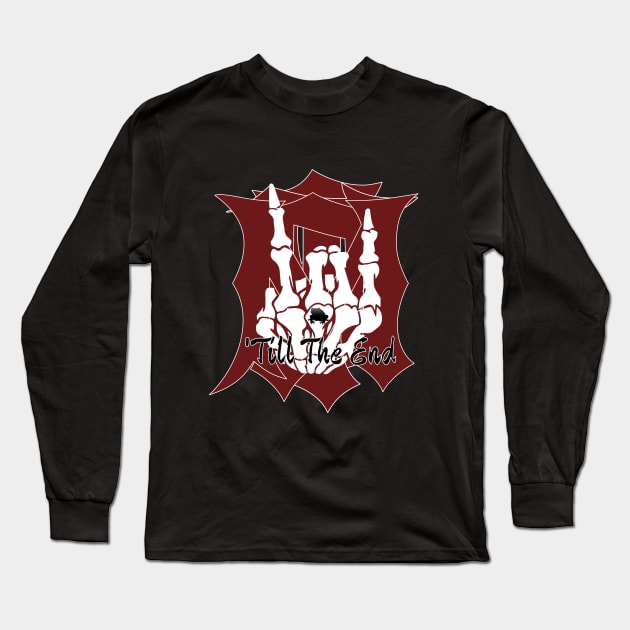 Patrick Santos X Mad Toad Society - 'till the end II Long Sleeve T-Shirt by Mad Toad Society